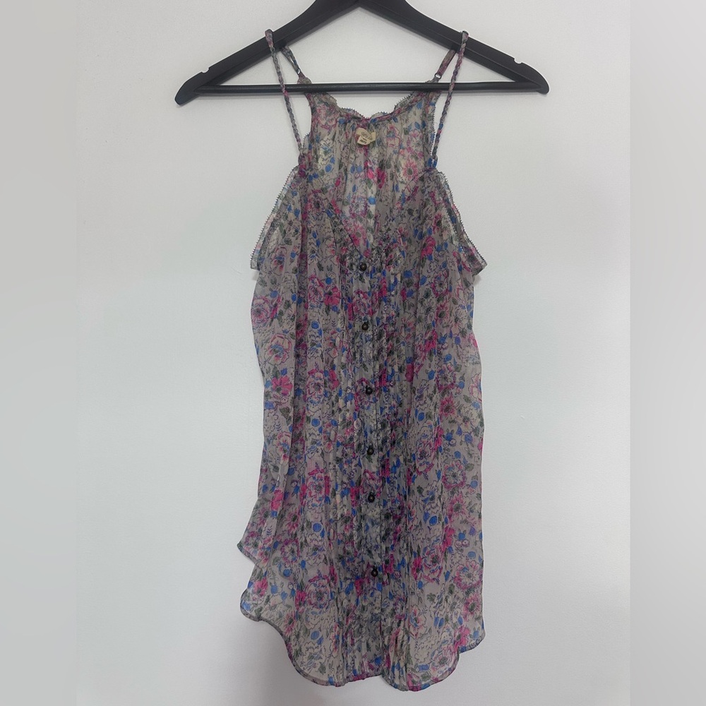 Aerie Multicolor Floral Top